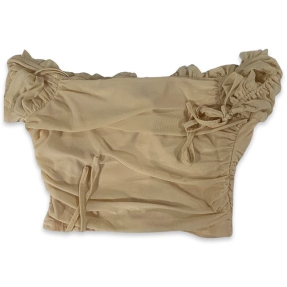 Windsor Women's Cream Colored Padded Clasp Secured Bustier Size Small - Picture 9 of 12